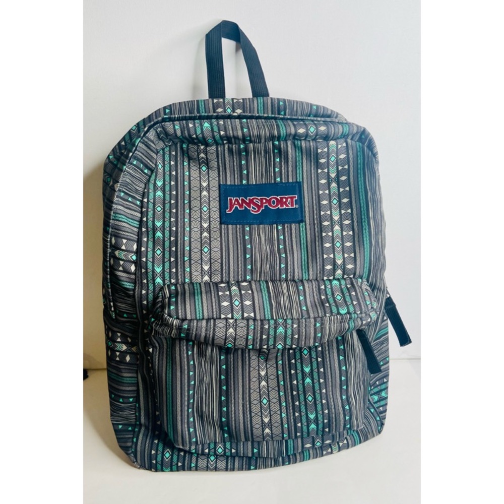 Jansport Women’s Grey, Teal, & Purple Backpack